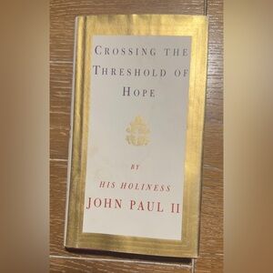 Crossing the Threshold of Hope by Pope John Paul II (1994, Hardcover)